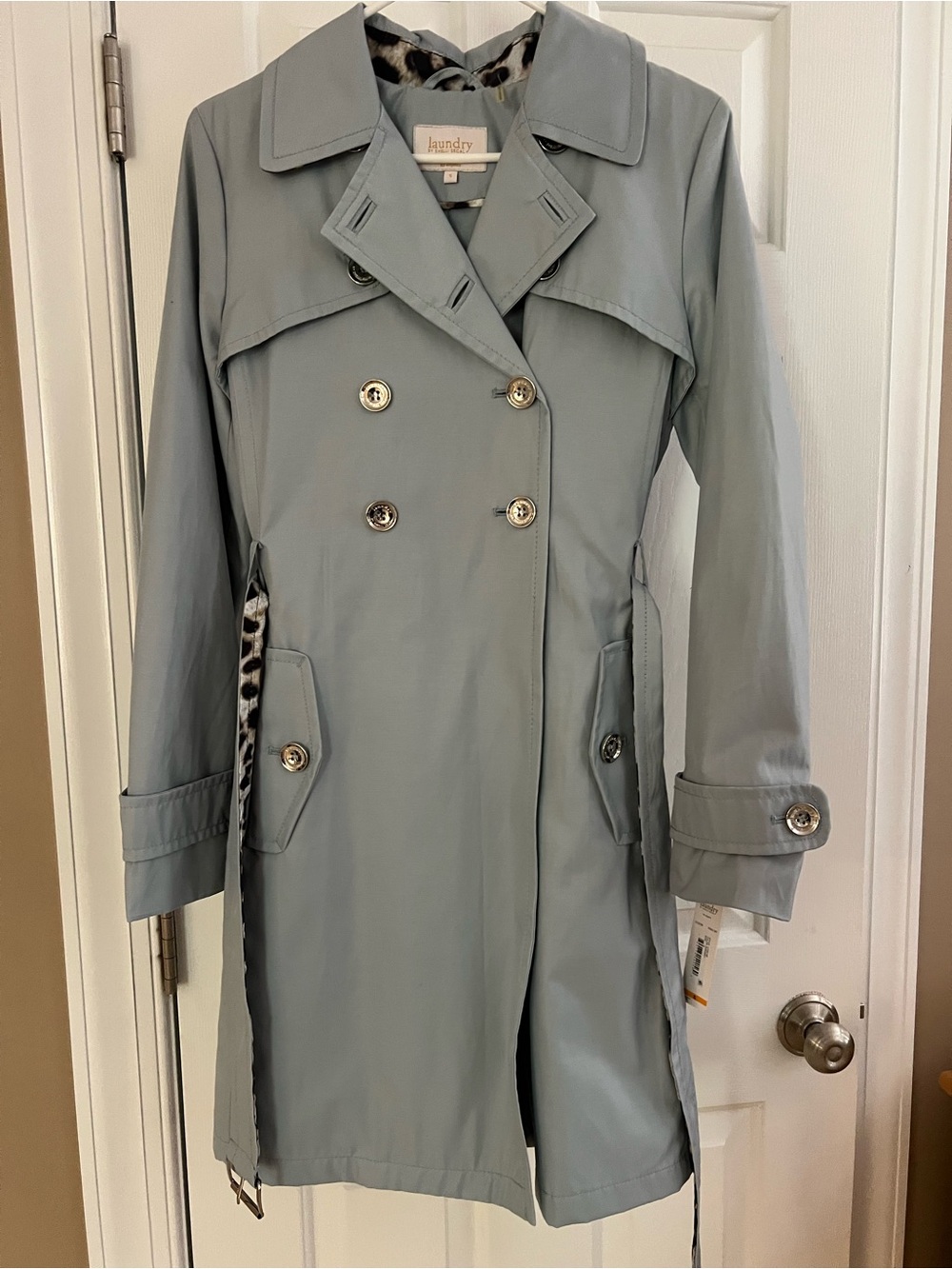 NWT Laundry Trench Rain Coat